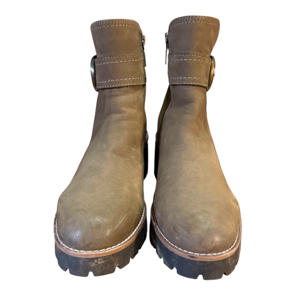 Blondo Dagger Waterproof Leather Ankle Boots Women’s Size 10 M - Picture 4 of 9
